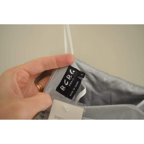 Y2K BCBG Strapless Tulle Rhinestone Gown Size 8 - Picture 8 of 8